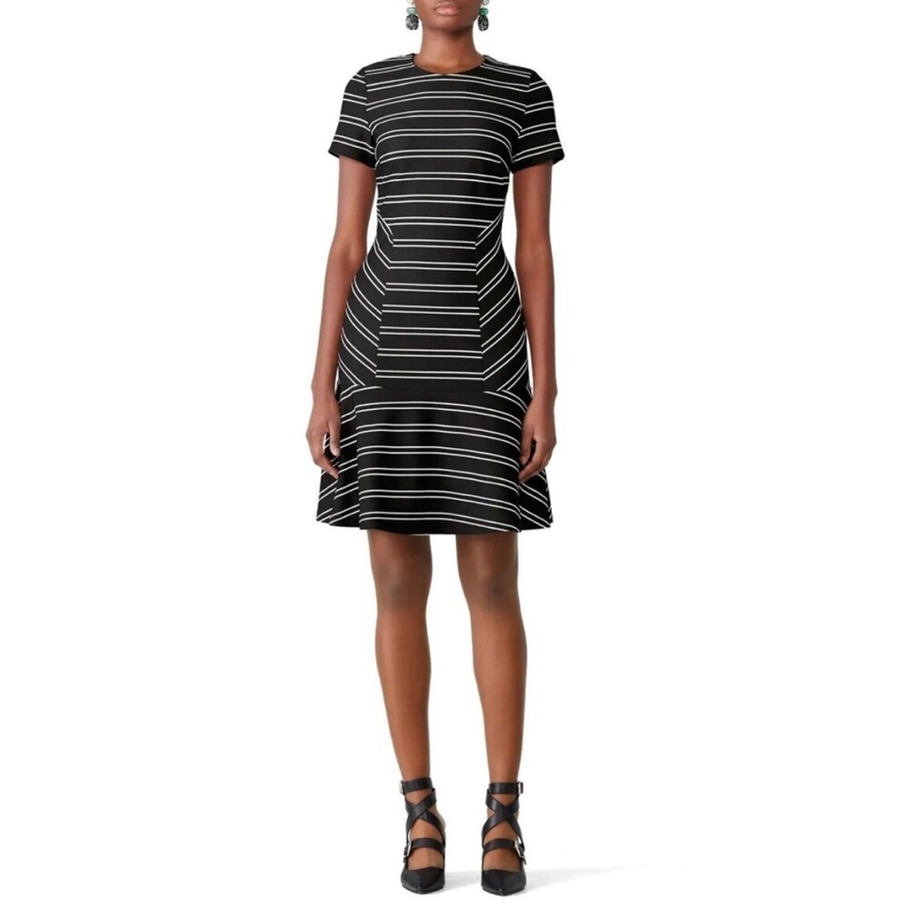 Hutch Striped Eleanor Mini Dress Size XS Black White